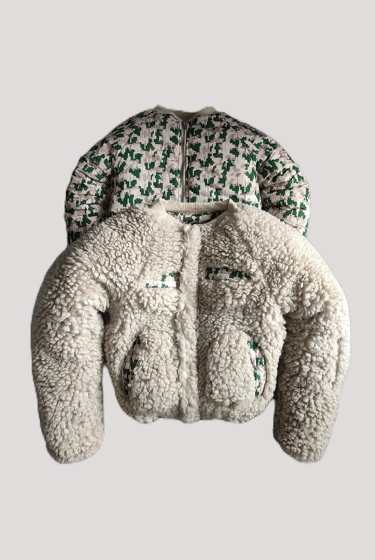 REVERSIBLE BOMBER JACKET