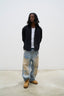 Hand-finished- Dirty Mosaic Denim