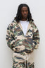 Camo Zip Hoodie