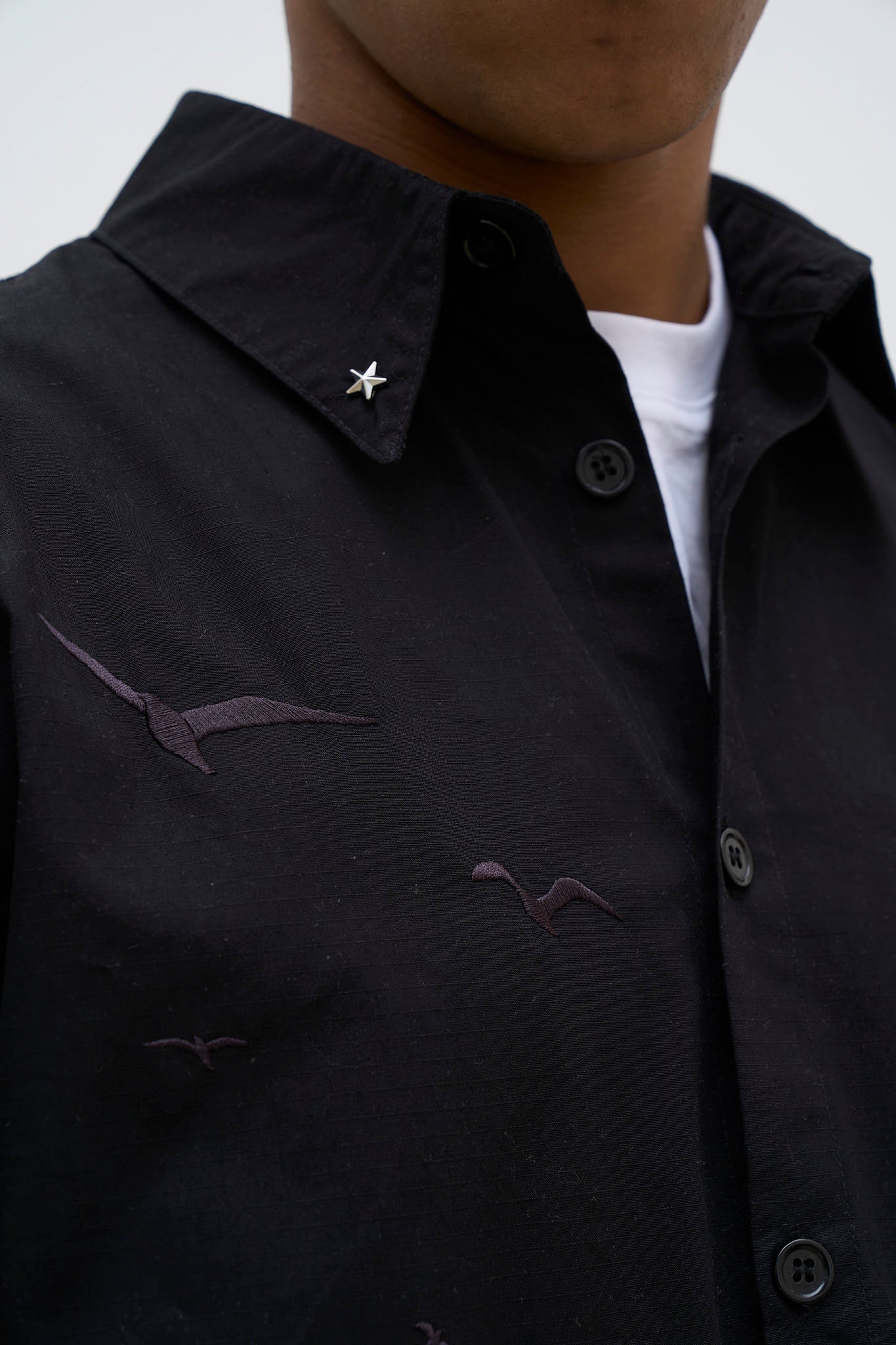 AVIS - Ripstop Shirt ( Black)