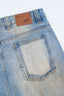 Hand-finished- Dirty Mosaic Denim